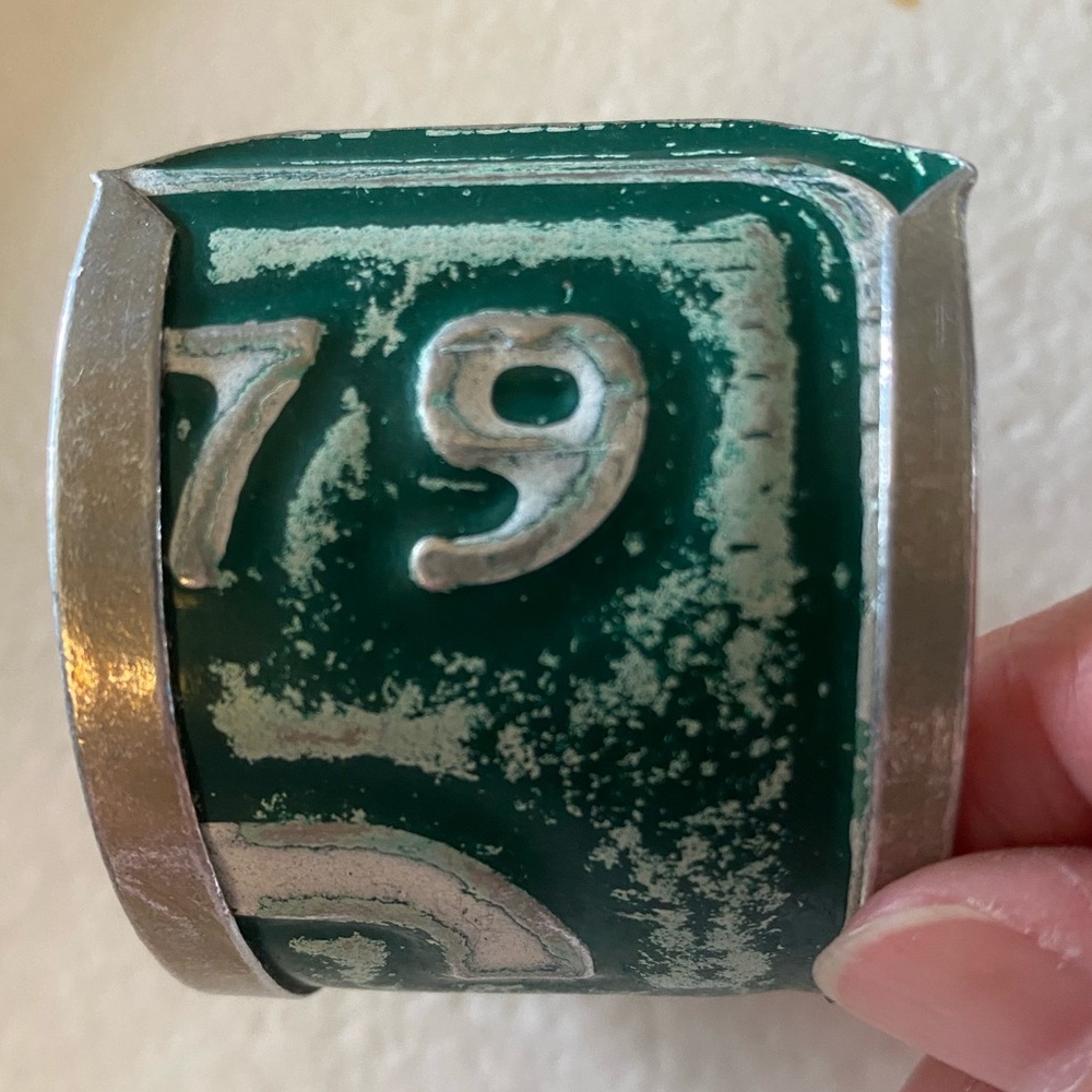 License Plate Cuff - Picture 2 of 6